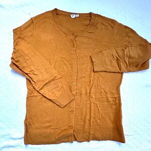 Gap Mustard Cardigan Size XL